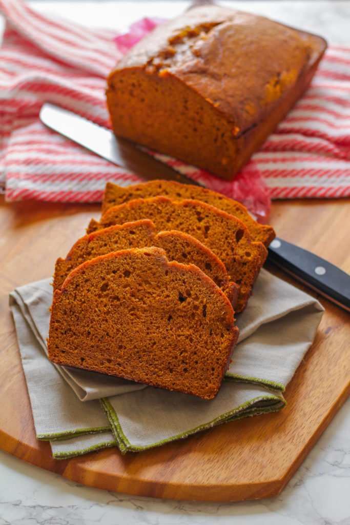  Super moist and and soft, this is the ultimate pumpkin bread recipe! 