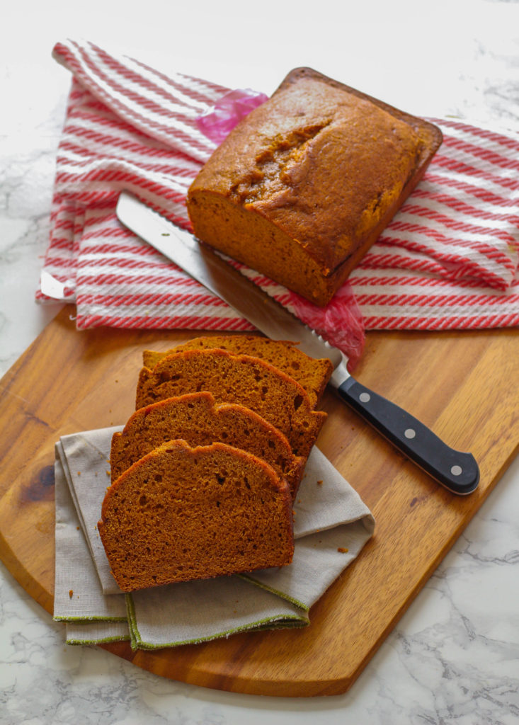  Super moist and and soft, this is the ultimate pumpkin bread recipe! 