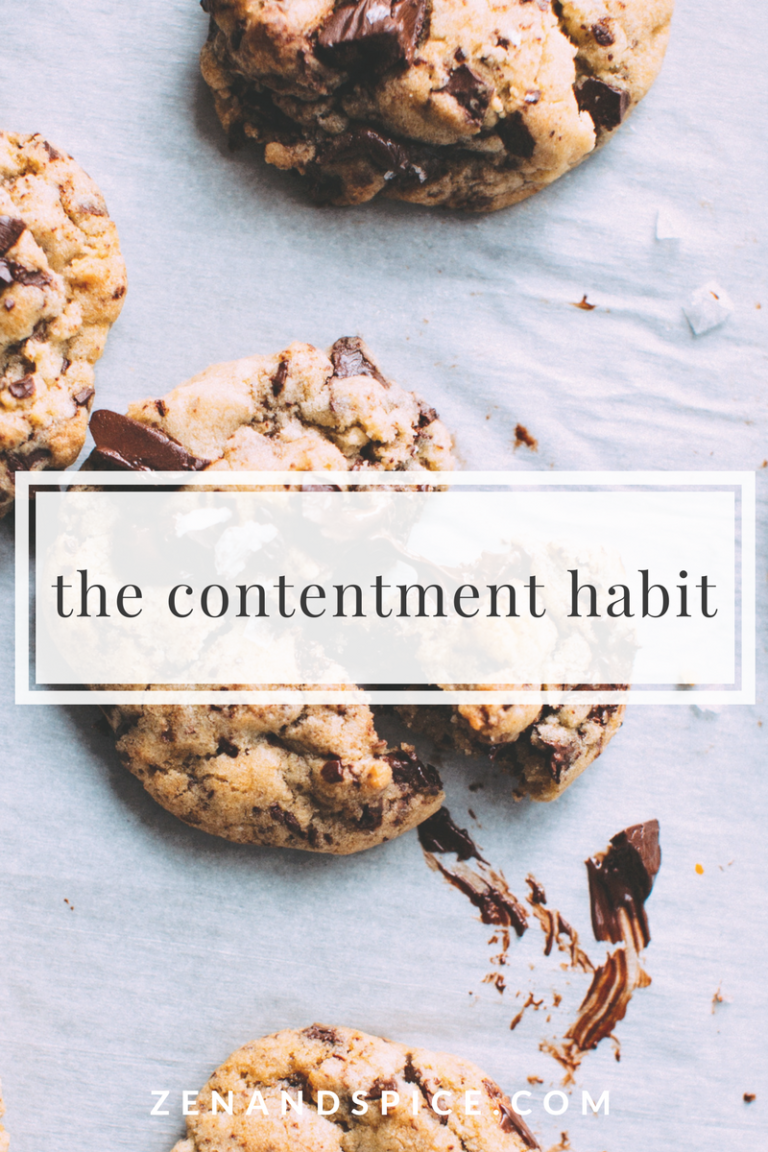 The Contentment Habit