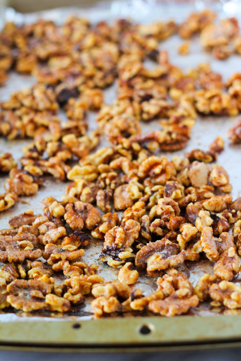 Cinnamon Sugar Toasted Walnuts
