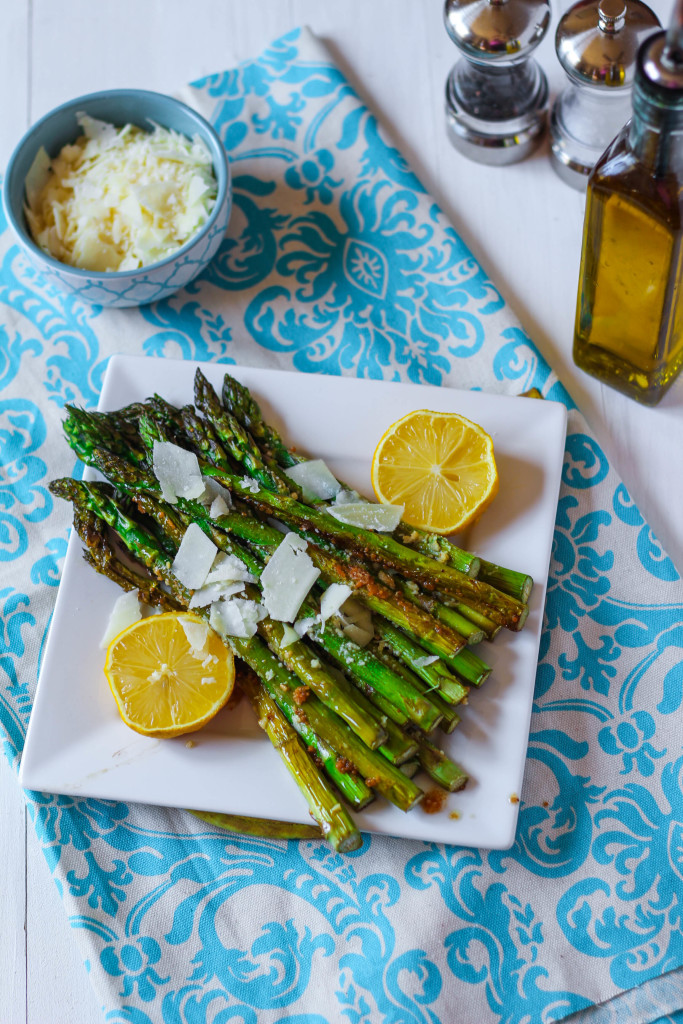 Roasted Garlic & Lemon Asparagus | Zen & Spice
