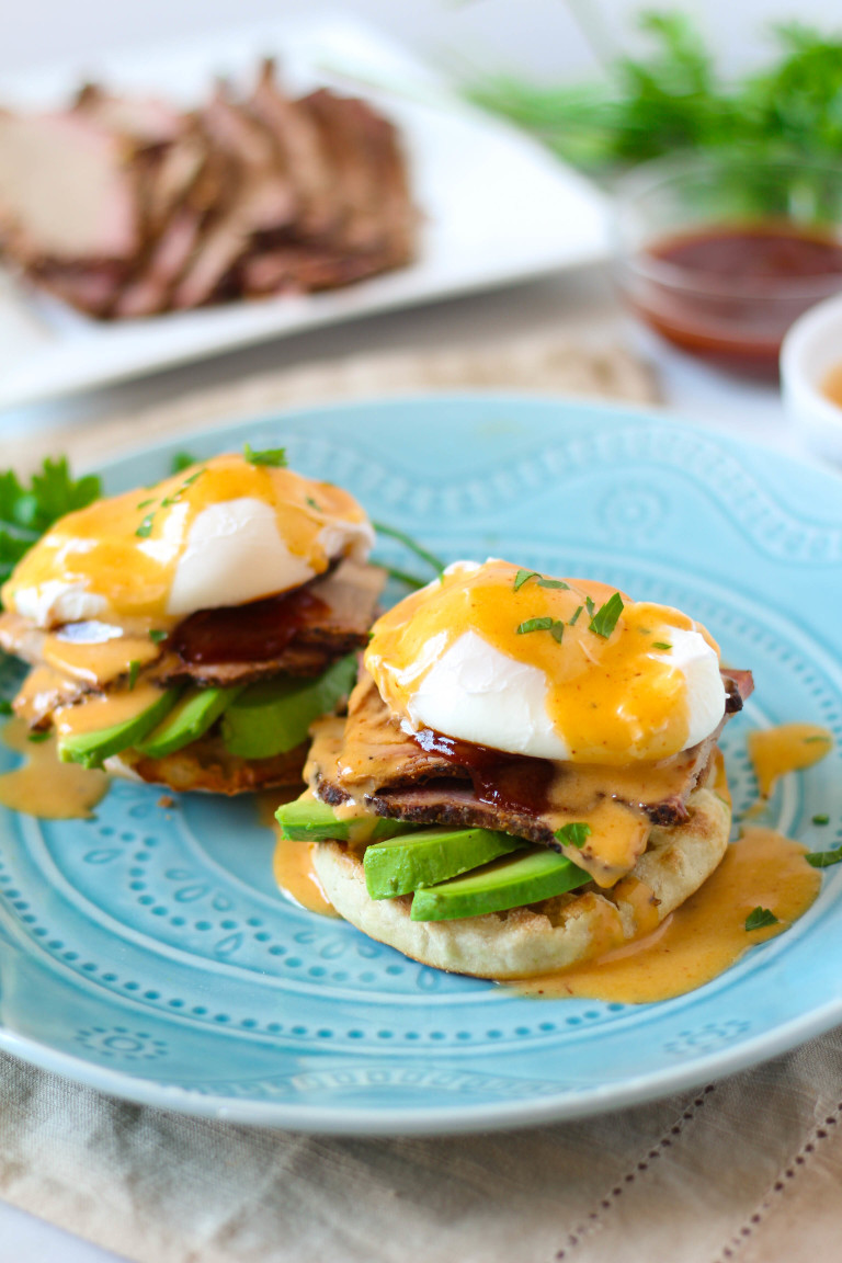 BBQ Brisket Eggs Benedict Zen & Spice