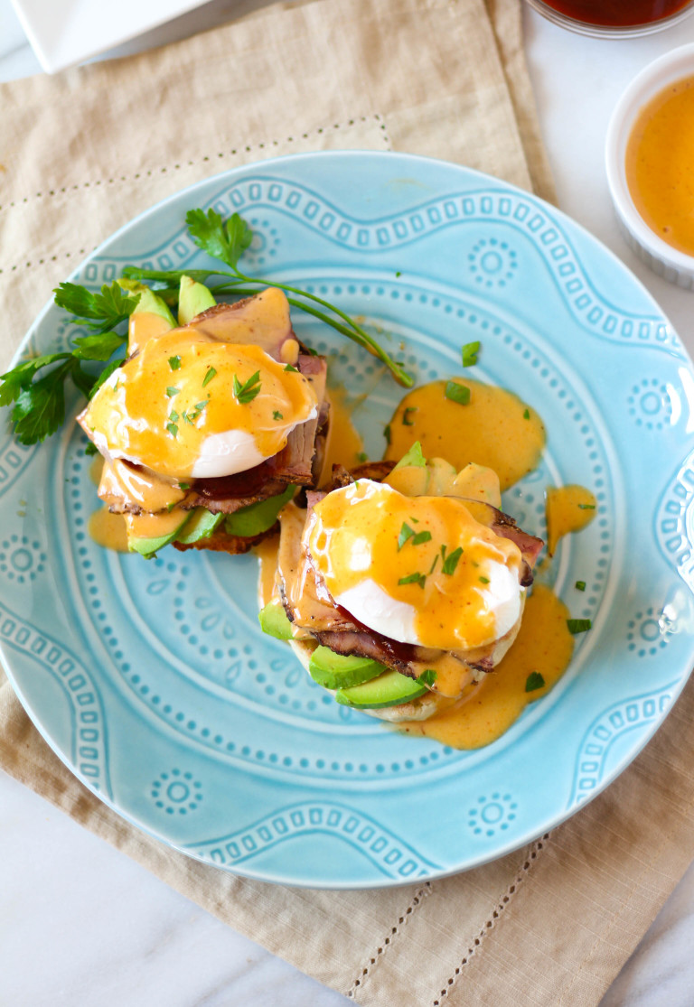 BBQ Brisket Eggs Benedict Zen & Spice