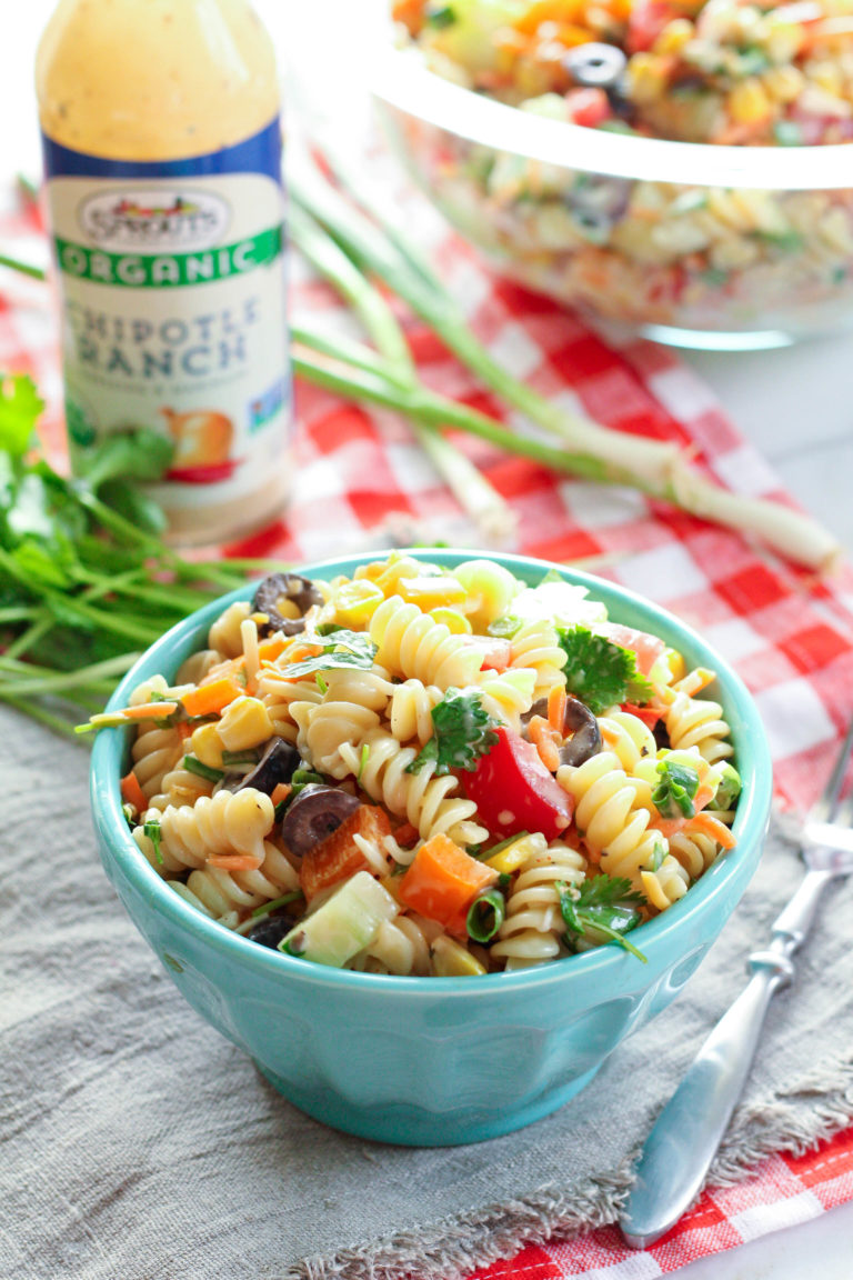 Chipotle Ranch Summer Pasta Salad