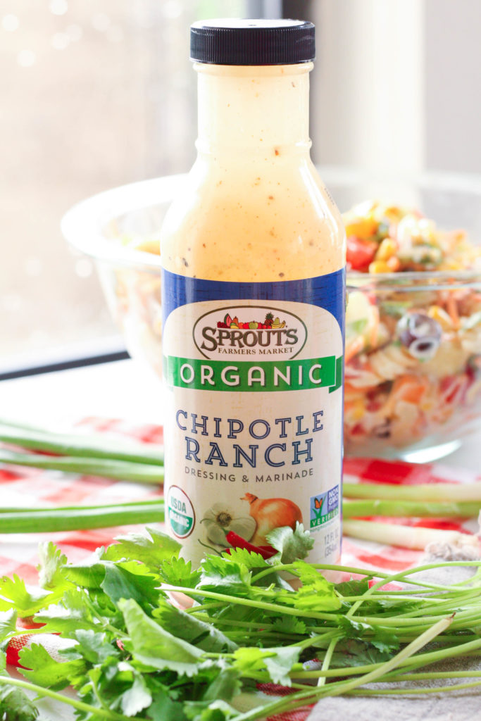 Chipotle Ranch Summer Pasta Salad | Zen & Spice
