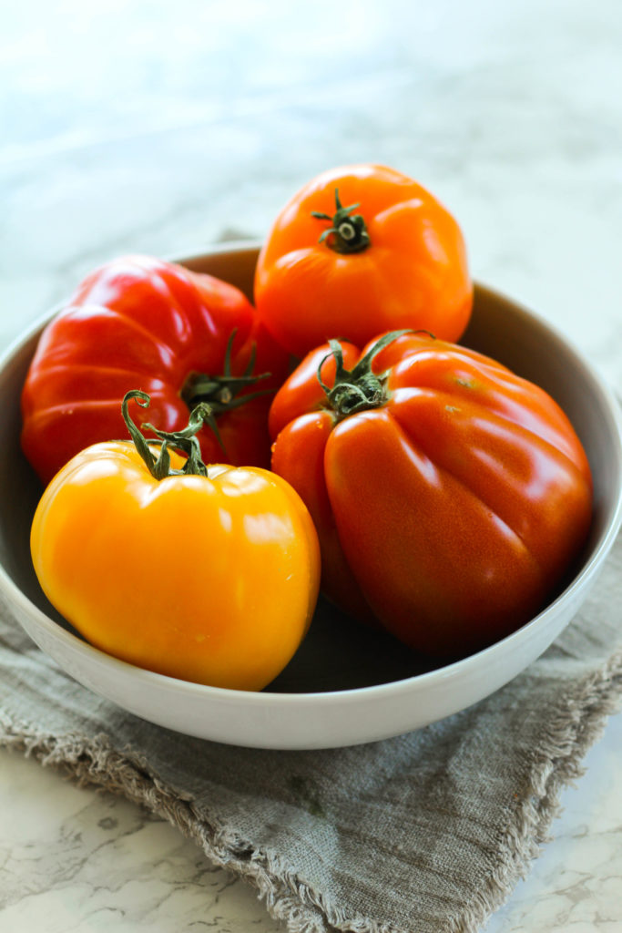 Heirloom Tomato Caprese Salad | Zen & Spice