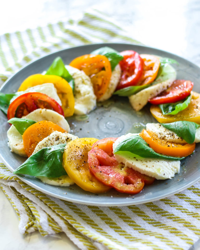 Heirloom Tomato Caprese Salad