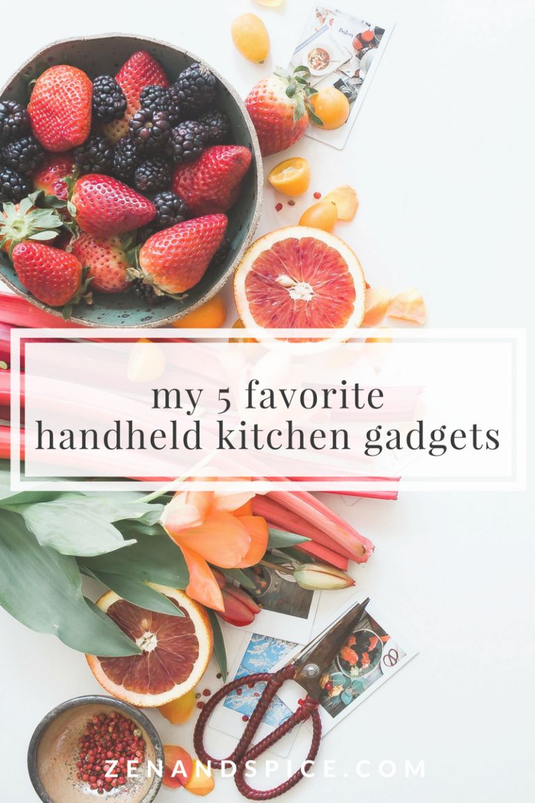 My 5 Favorite Handheld Kitchen Gadgets