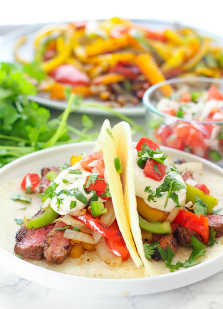 Chipotle Flank Steak Fajitas Zen & Spice