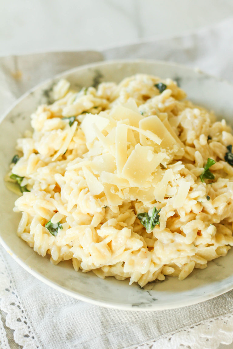 Creamy Parmesan Orzo