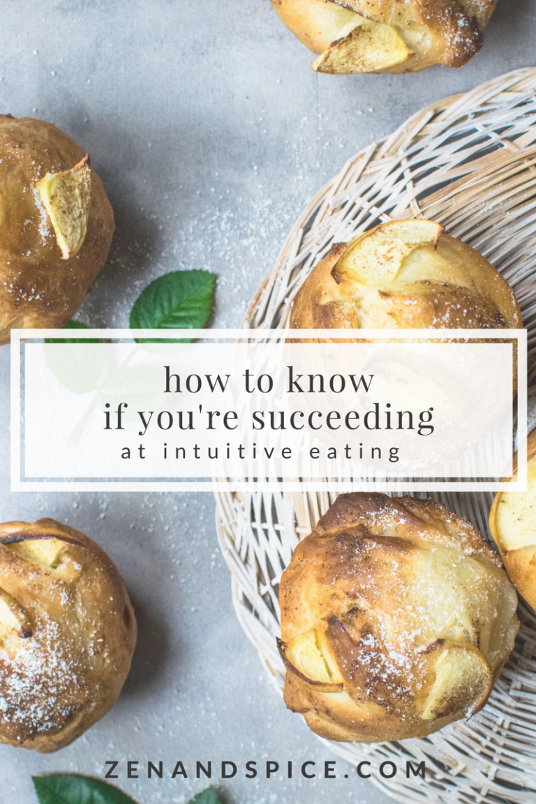 How to Know You’re Succeeding at Intuitive Eating