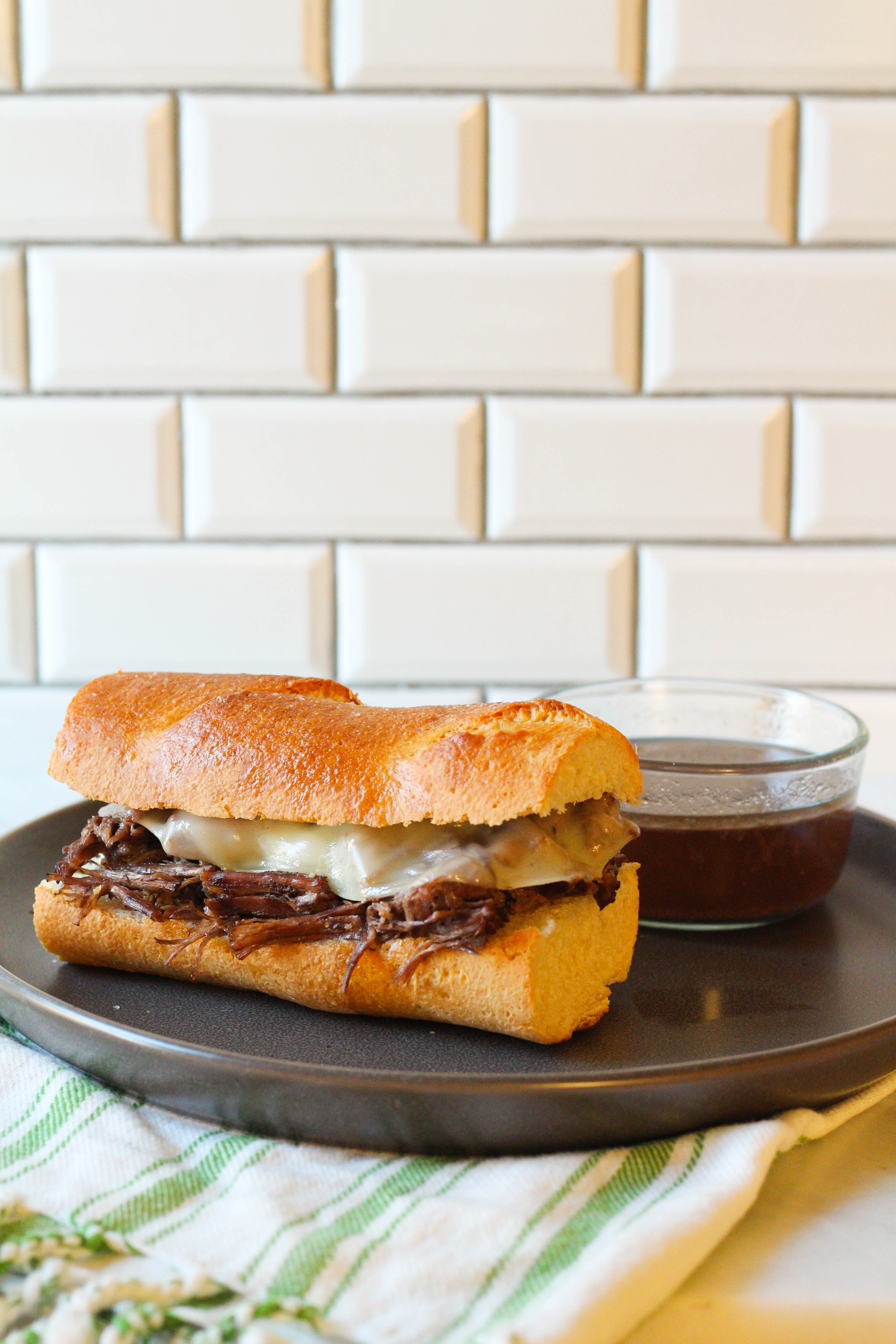 Instant Pot French Dip Sandwiches are a delicious weeknight dinner!