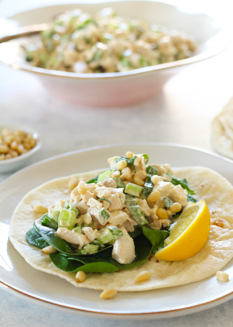 Dijon Basil Chicken Salad