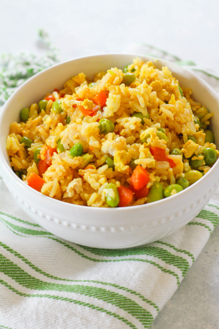 Easy Scrambled Tofu Fried Rice