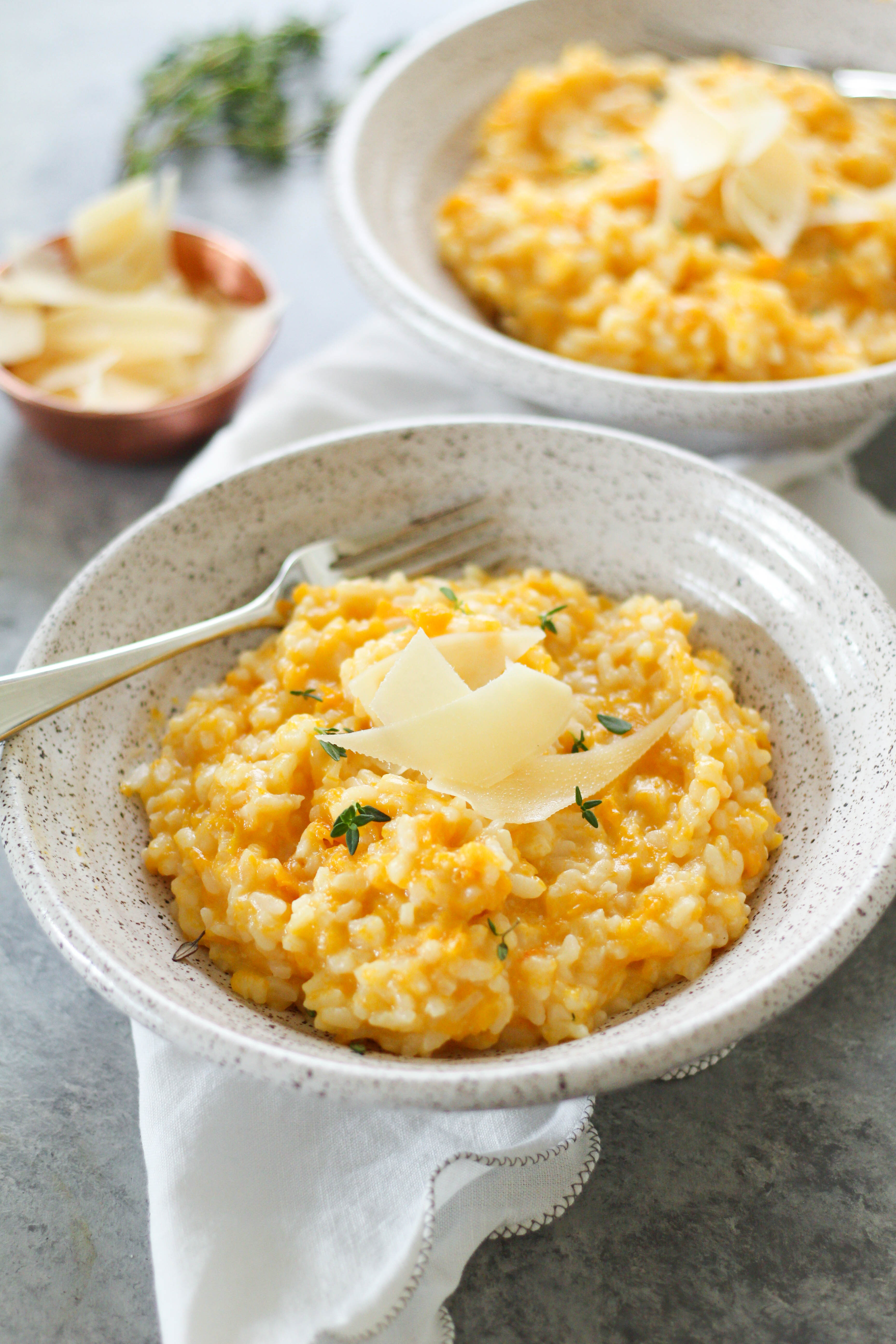 Roasted Butternut Squash & Parmesan Risotto