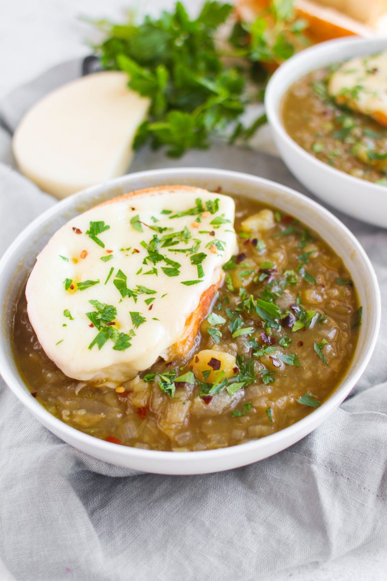 Traditional Italian Potato & Onion Soup