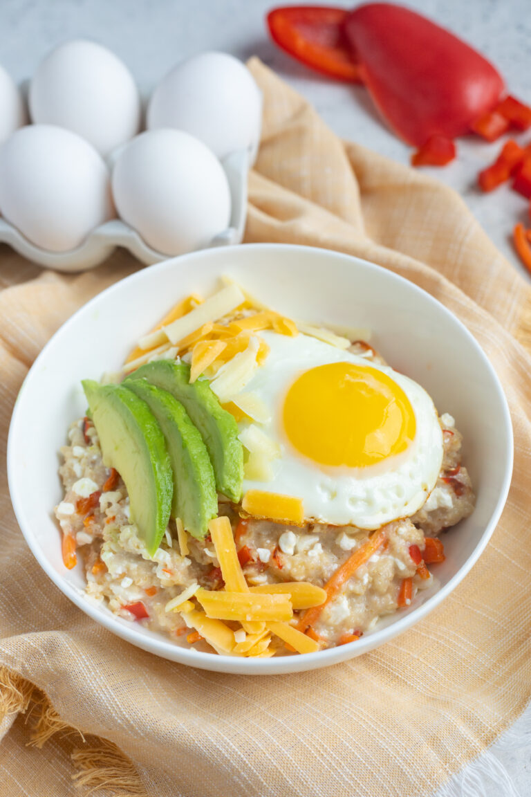 Cheesy Savory Oatmeal